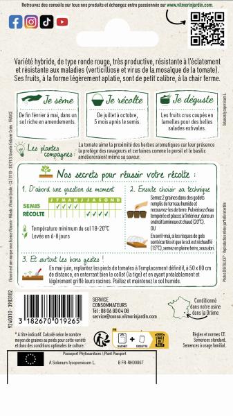 Potagères - Tomate Dona - Graines d'Exception - MEDIA_PACKAGING_VERSO